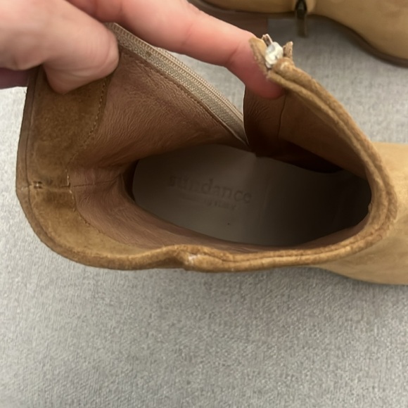 Sundance leather heeled boots - Picture 6 of 9